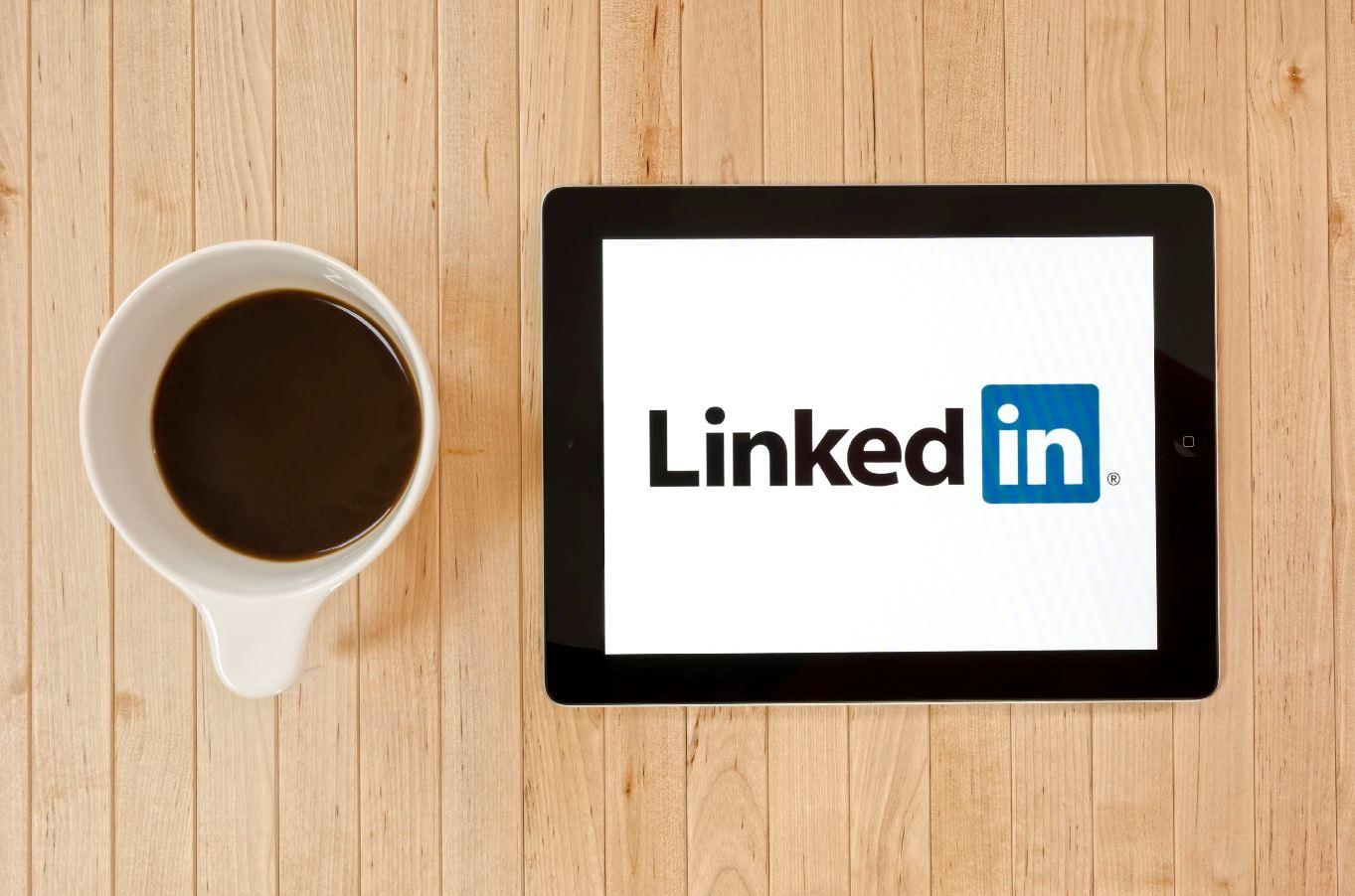 LinkedIn and coffee