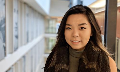 BCom student Clara Chu