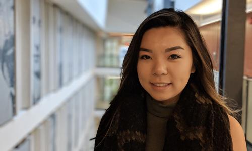 BCom student Clara Chu