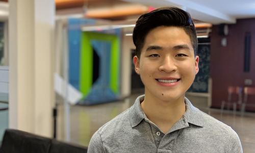 BCom student James Lau