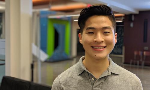 BCom student James Lau